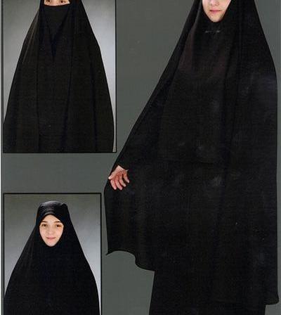 عکس چادر قجری حسنا