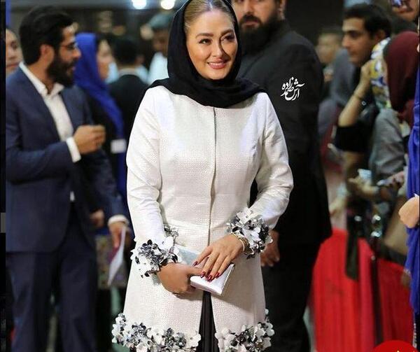 عکس الهام حمیدی وهمسرش
