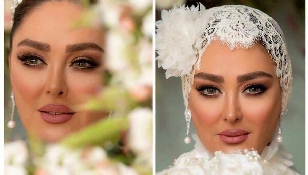 عکس الهام حمیدی وهمسرش