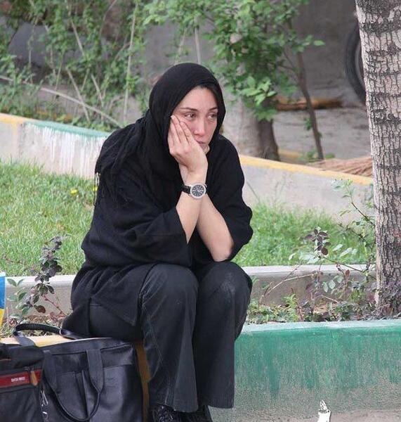 عکس تشییع حمیده خیرآبادی