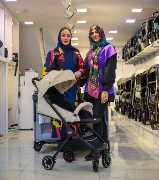 عکس فرزند الهام حمیدی