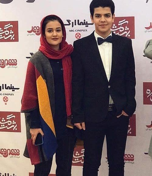 عکس حنانه احدی و همسرش