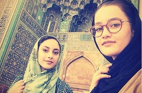 عکس حنانه احدی و همسرش