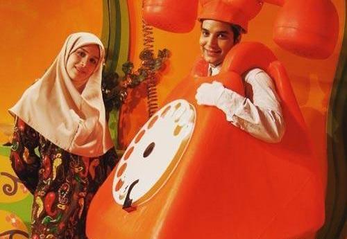 عکس خاله بهار در برنامه پاشو پاشو کوچولو