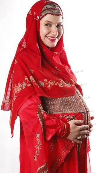 عکس حاملگی خاله شادونه