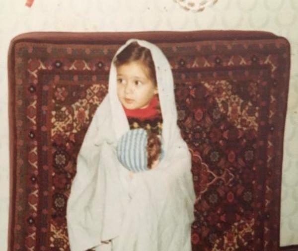 عکس جوانی خاله قزی