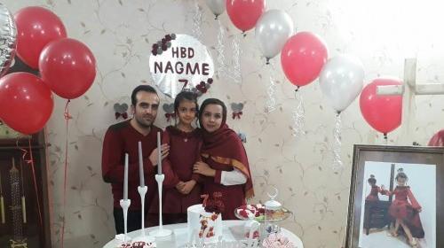 عکس خاله نجمه تولدت مبارک