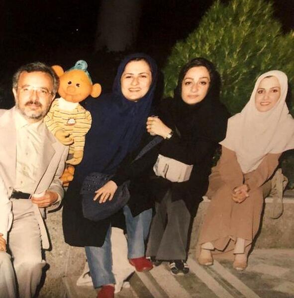 عکس خاله نرگس همسرش