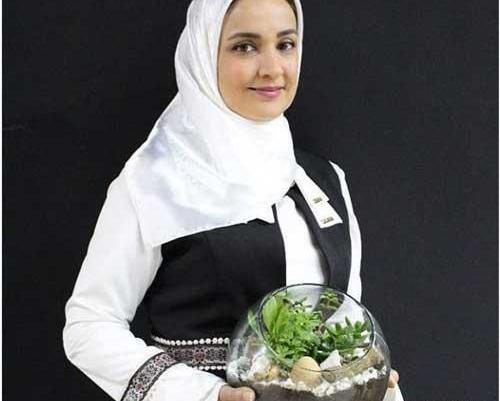 عکس خاله نرگس مجری رنگین کمان