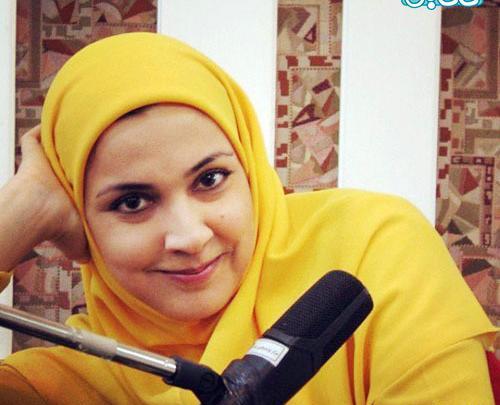 عکس خاله نرگس مجری رنگین کمان