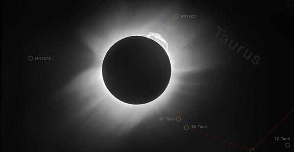 عکس آخرین خورشید گرفتگی سال