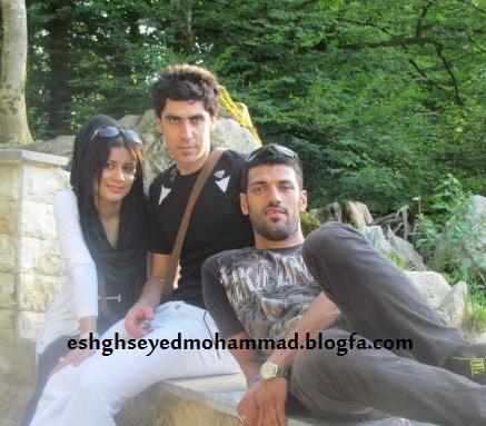 عکس صدف خورشیدی و همسرش