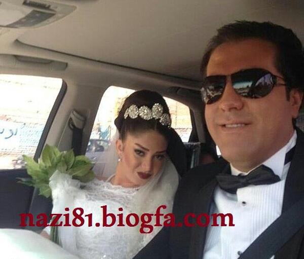 عکس صدف خورشیدی و همسرش