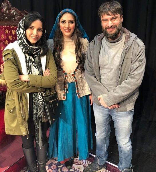 عکس خاطره اسدی و امیرحسین آرمان