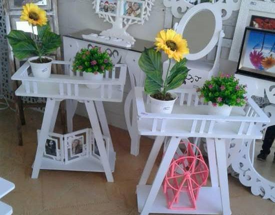 عکس میز خاطره چوبی