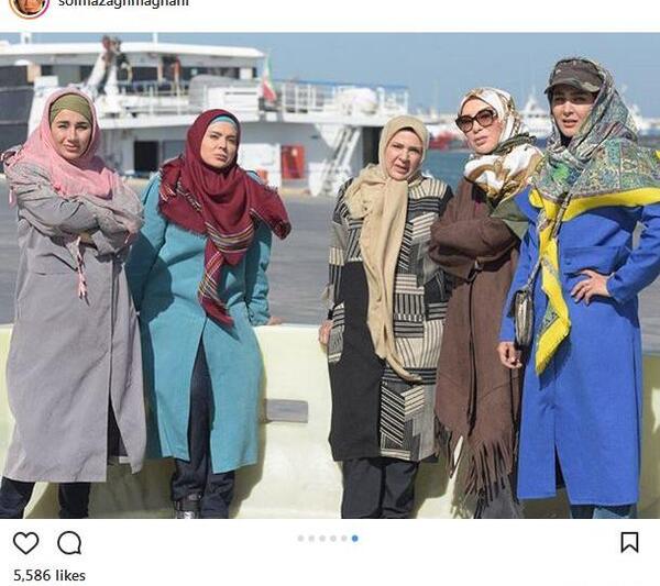 عکس خاطره حاتمی درسریال تعطیلات رویایی