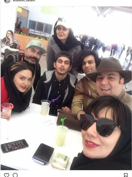 عکس خاطره حاتمی درسریال تعطیلات رویایی