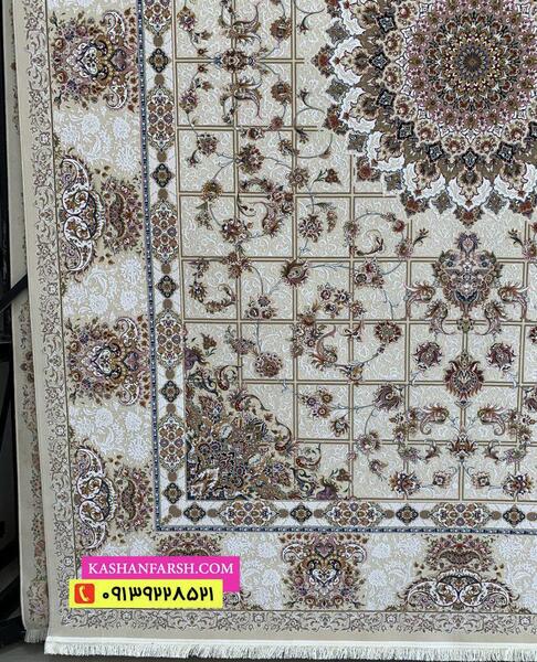 عکس فرش خاطره ی کاشان