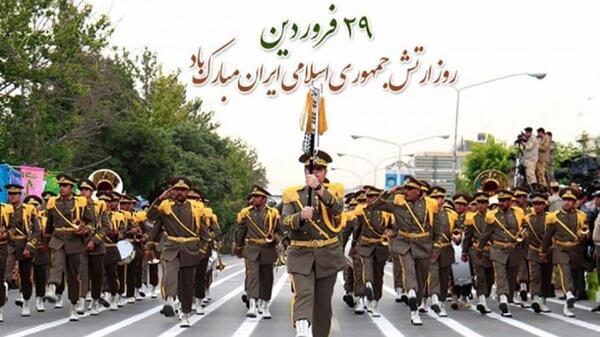 عکس دایی عزیزم روز ارتش مبارک