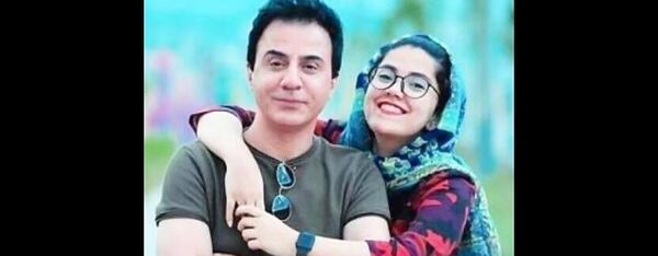 عکس داریوش فرضیایی و همسرش یلدا باکری