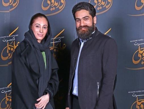 عکس سحر زکریا و همسرش
