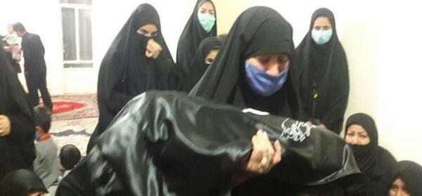 عکس همسر شهید زکریا شیری