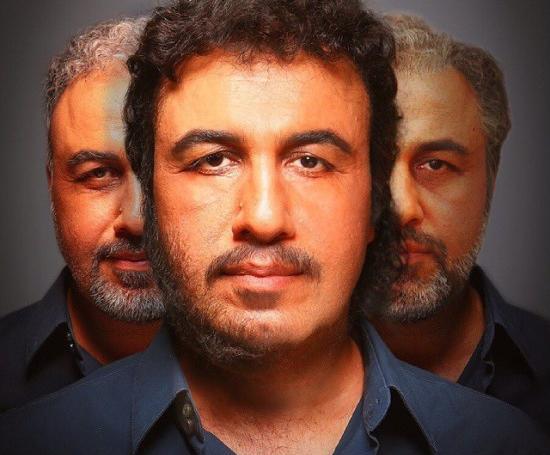 عکس رضا عطاران با مقنعه در نهنگ عنبر
