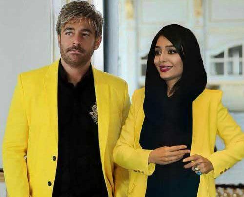 عکس رضا گلزار و همسرش