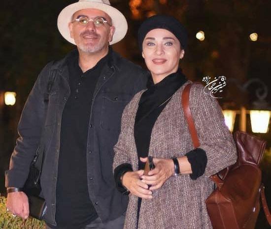 عکس رویا نونهالی با همسرش