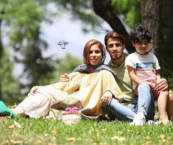 عکس زهرا دژوان با لباس عروس