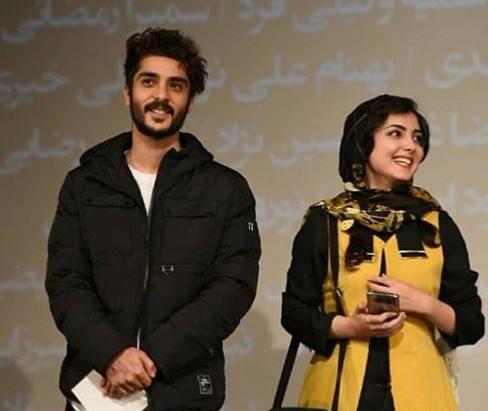 عکس زیبا کرمعلی وهمسرش