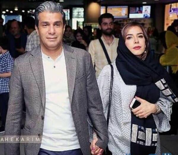 عکس سحر داوری زن علی کریمی