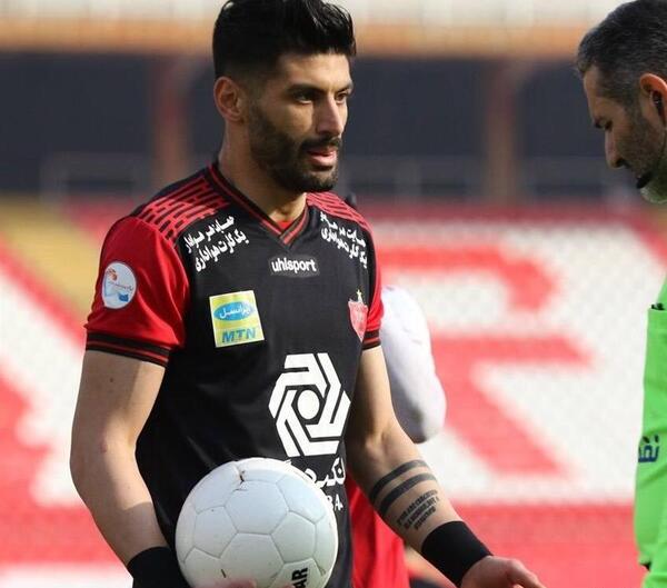 عکس سعید آقایی بازیکن پرسپولیس