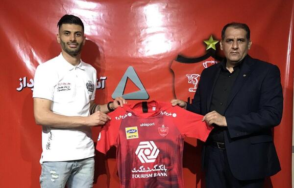 عکس سعید آقایی بازیکن پرسپولیس
