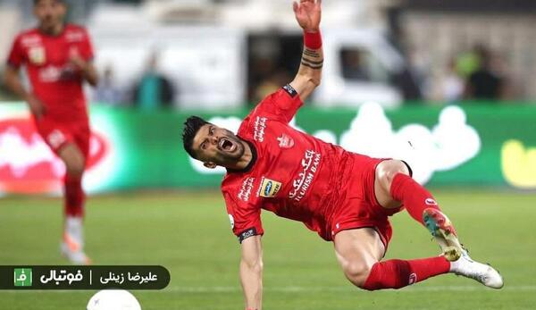 عکس سعید آقایی بازیکن پرسپولیس