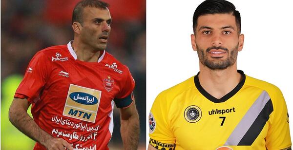 عکس سعید آقایی با پیراهن پرسپولیس