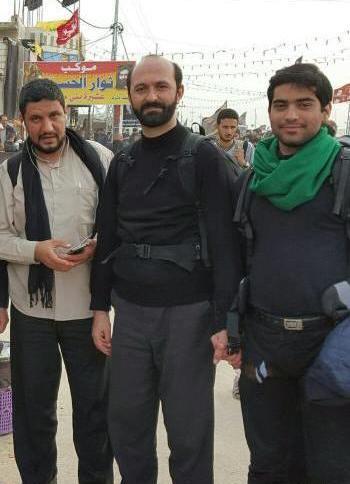 عکس سعید طوسی با محسن افشانی
