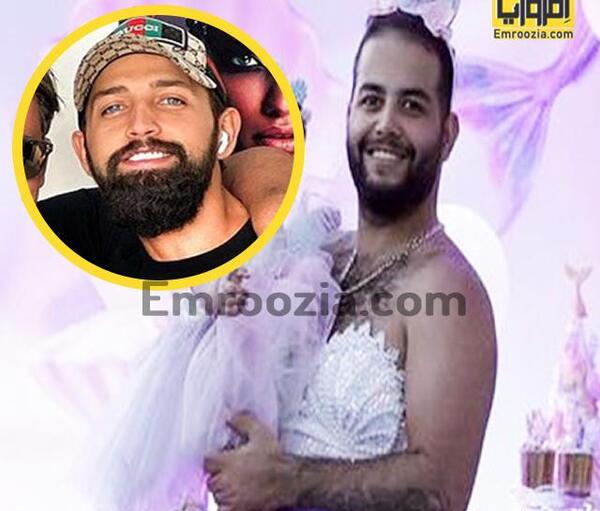 عکس سعید طوسی با محسن افشانی