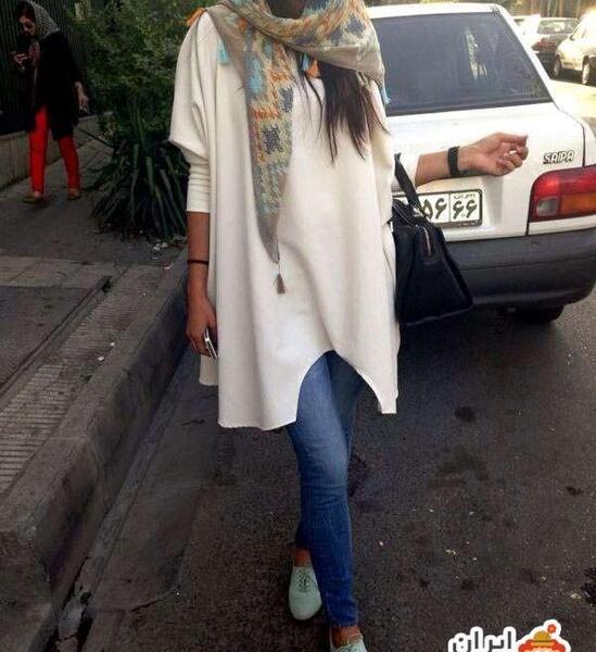 عکس دختر ایرانی ساده پوش