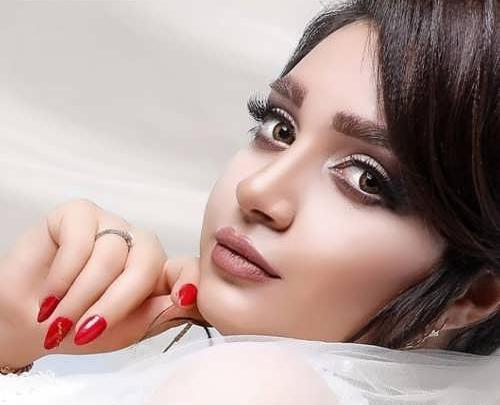 عکس دختر آرایش کرده زیبا