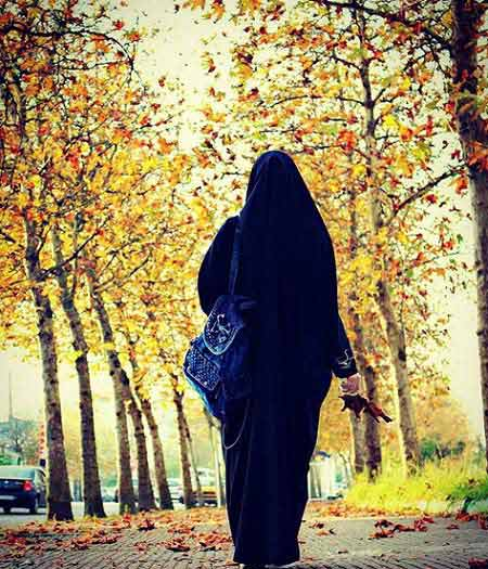 عکس دختر چادری برای پروفایل