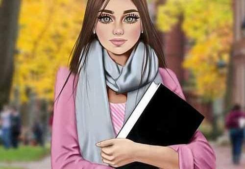عکس دختر درس خون برای پروفایل
