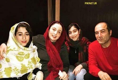 عکس دختر ژاله صامتی و دامادش