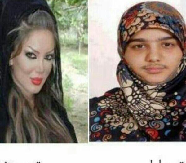عکس ضد دختر خنده دار
