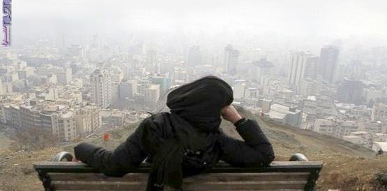 عکس دختر قهر کرده