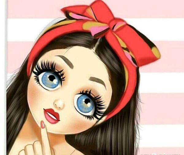 عکس دختر کارتونی برای پروفایل