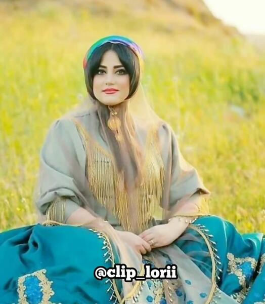 عکس دختر لر با لباس محلی