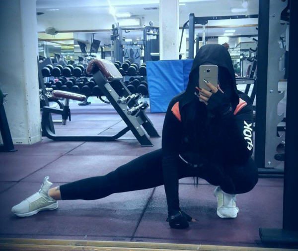 عکس دختر ورزشکار برای پروفایل
