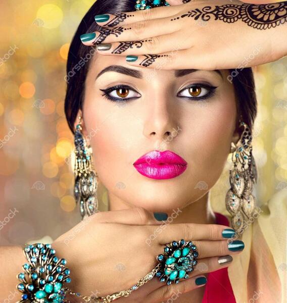 عکس دختر هندی برای پروفایل