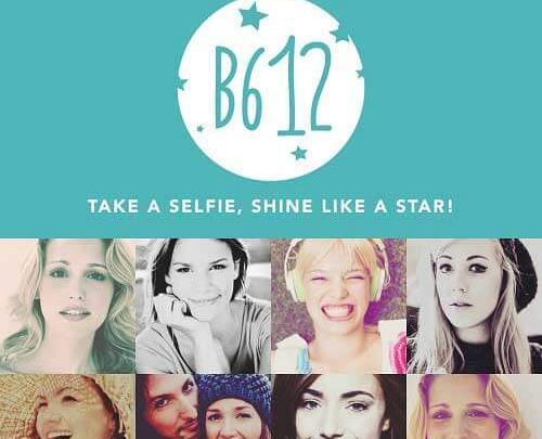 عکس دختر با برنامه b612
